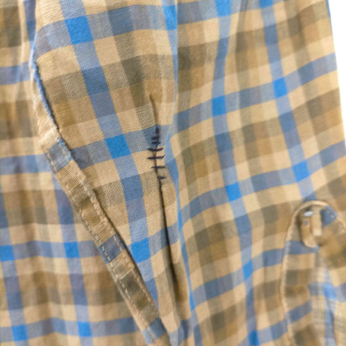 ぺニーズタウンクラフト PENNEYS TOWNCRAFT 60S 船タグ 6B ギンガムチェック ボタンダウン長袖シャツ メンズ import:M