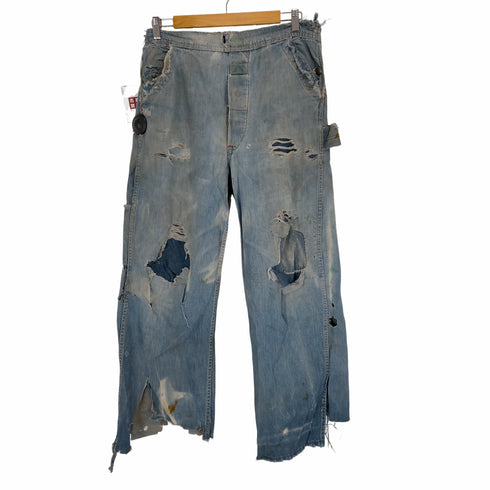 ペイデイ PAYDAY VINTAGE リメイクダメージデニムパンツ メンズ