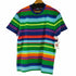 ポロバイラルフローレン Polo by RALPH LAUREN 20/1 Uneven Mesh-Ssl-Tsh マルチカラーボーダーTシャツ メンズ JPN:L