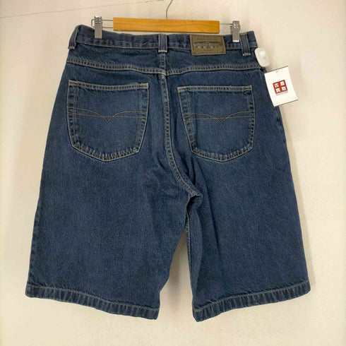 アンカーブルー ANCHOR BLUE メキシコ製 BAGGY ワイドデニムショーツ メンズ US:34-35