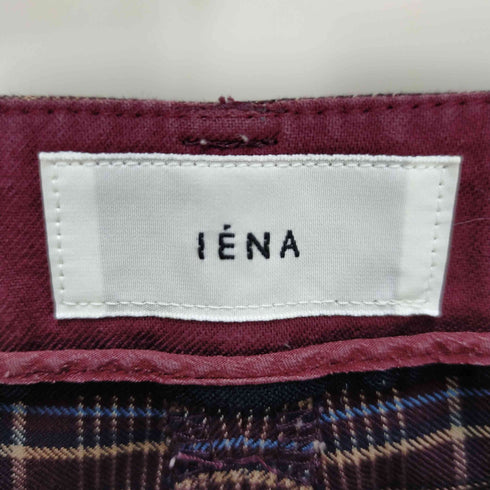 イエナ IENA チェック柄スラックス レディース JPN:40