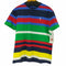 ポロラルフローレン POLO RALPH LAUREN 10/1 Jersey-Ssl-Tsh マルチカラーボーダーTシャツ メンズ JPN:M