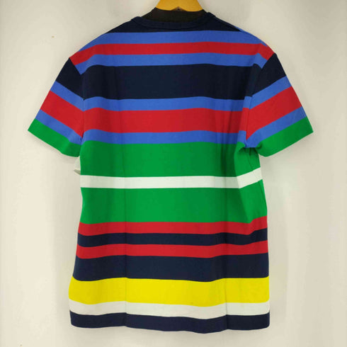 ポロラルフローレン POLO RALPH LAUREN 10/1 Jersey-Ssl-Tsh マルチカラーボーダーTシャツ メンズ JPN:M