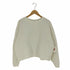 ザラ ZARA WOMAN クルーネック クロップドスウェット レディース import:L