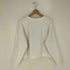 ザラ ZARA WOMAN クルーネック クロップドスウェット レディース import:L