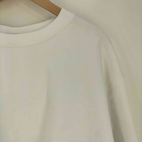 ザラ ZARA WOMAN クルーネック クロップドスウェット レディース import:L