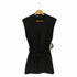 ザラ ZARA PATCH POCKET LONGLINE VEST パッチポケット ロングラインベスト レディース import:L