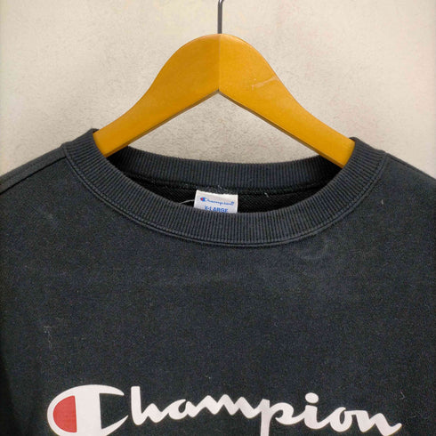 チャンピオン Champion ロゴプリントクルーネックスウェット メンズ JPN:XL