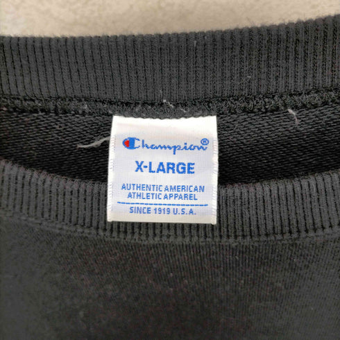 チャンピオン Champion ロゴプリントクルーネックスウェット メンズ JPN:XL