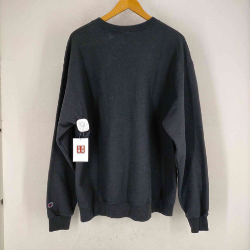 チャンピオン Champion ロゴラメプリントクルーネックスウェット メンズ JPN:XL