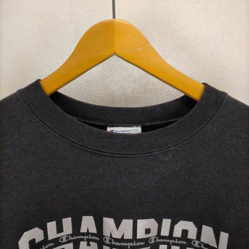 チャンピオン Champion ロゴラメプリントクルーネックスウェット メンズ JPN:XL