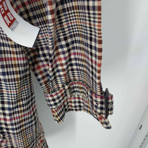 ザラ ZARA フード付きチェック柄コート レディース JPN:XS