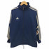 アディダス adidas バック プリント ロゴ フルジップ 3ライン トラック ジャケット ジャージ メンズ 160