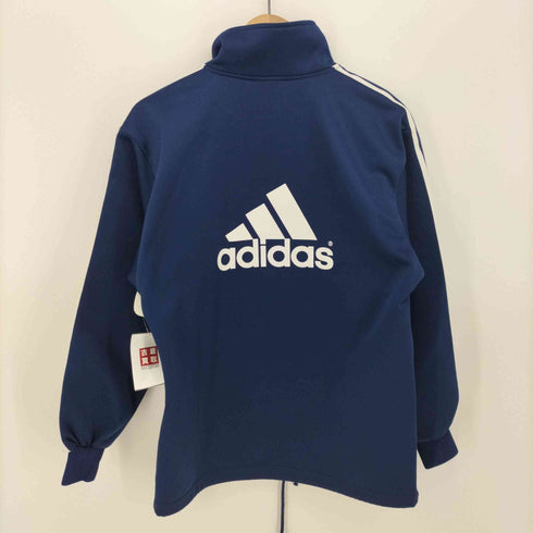 アディダス adidas バック プリント ロゴ フルジップ 3ライン トラック ジャケット ジャージ メンズ 160