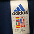 アディダス adidas バック プリント ロゴ フルジップ 3ライン トラック ジャケット ジャージ メンズ 160
