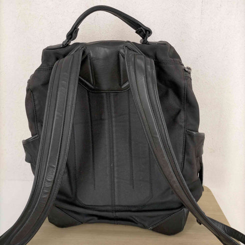 アレキサンダーワン Alexander Wang キャンバス地 レザー切替 バックパック メンズ