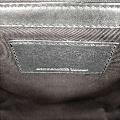 アレキサンダーワン Alexander Wang キャンバス地 レザー切替 バックパック メンズ