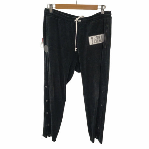 ブラック ウィドゥ BLACK WEIRDOS 20SS TEKNOワッペンベロアパンツ メンズ JPN:L