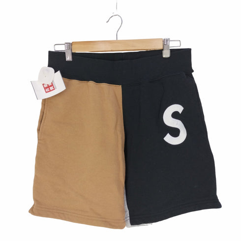 シュプリーム Supreme S Logo Colorblocked Sweatshort カラーブロック スウェットショーツ メンズ S