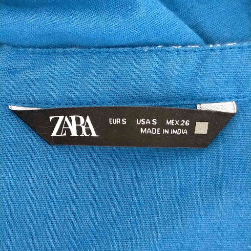 ザラ ZARA リネン混 チュニック レディース JPN:S