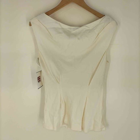 アルベルタフェレッティ ALBERTA FERRETTI ドレープシルク ノースリーブブラウス レディース