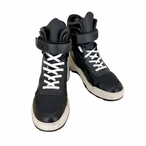クリスチャンディオール Christian Dior カーフレザーハイカットスニーカー メンズ