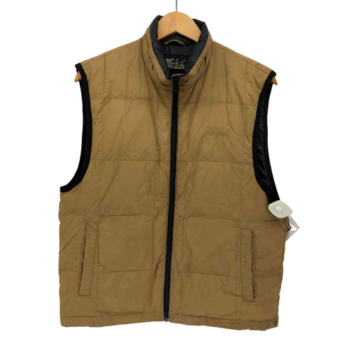 ファーストダウン FIRST DOWN ジップアップダウンベスト メンズ import:M