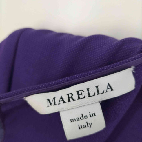 マレーラ MARELLA イタリア製 バックライン タックワンピース レディース JPN:40