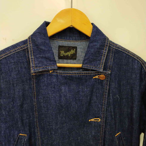 ラングラー Wrangler デニム ステンカラーコート レディース