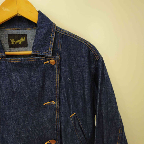 ラングラー Wrangler デニム ステンカラーコート レディース