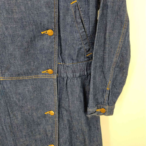ラングラー Wrangler デニム ステンカラーコート レディース