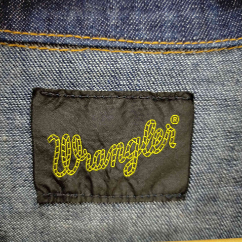 ラングラー Wrangler デニム ステンカラーコート レディース
