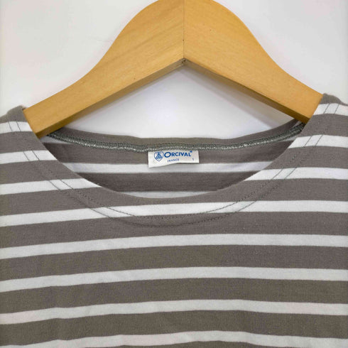 オーチバル ORCIVAL ボーダークルーネックTシャツ バスクシャツ レディース 1