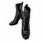ザラ ZARA Metallic Black Boots レディース 37