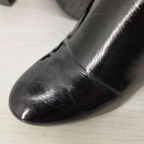 ザラ ZARA Metallic Black Boots レディース 37