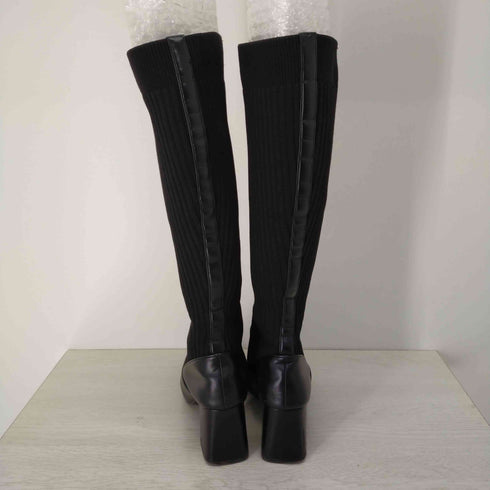 ザラ ZARA Knit long boots レディース 37