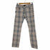 バーバリーブラックレーベル BURBERRY BLACK LABEL ノバチェックボタンフライスキニーパンツ メンズ JPN:71-76