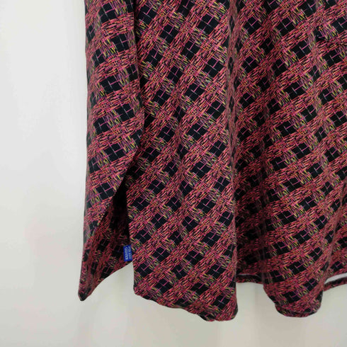 ケンゾー KENZO 総柄 ロングスリーブポロシャツ メンズ import:L
