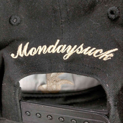 MONDAYSUCK City cap チェーンステッチ メンズ