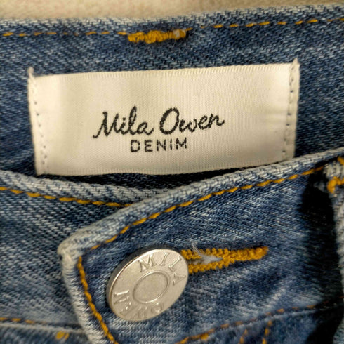 ミラオーウェン Mila Owen ハイウエストストレートデニムパンツ レディース 0