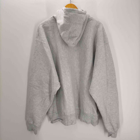 チャンピオン Champion 00s サルバトール製 PREMIUM REVERSE WEAVE 企業ロゴ刺繍 プルオーバーパーカー メンズ import:XL
