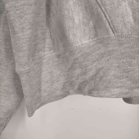 チャンピオン Champion 00s サルバトール製 PREMIUM REVERSE WEAVE 企業ロゴ刺繍 プルオーバーパーカー メンズ import:XL