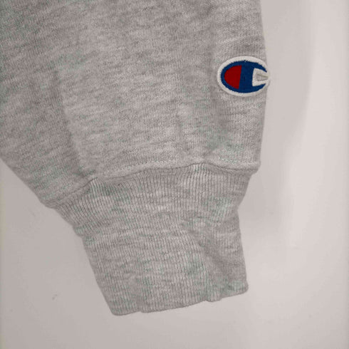 チャンピオン Champion 00s サルバトール製 PREMIUM REVERSE WEAVE 企業ロゴ刺繍 プルオーバーパーカー メンズ import:XL