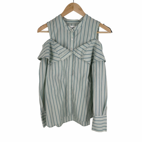 リリーブラウン Lily Brown ストライプ レイヤードブラウス レディース ONE SIZE