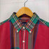 ギャップ Gap 90S OLD 紺タグ タータンチェック フランネルシャツ メンズ