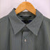 ノーティカ NAUTICA 90S PINPOINT OXFORD ロゴ刺繍長袖シャツ メンズ import:L
