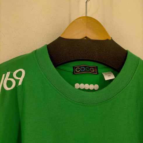 クージー COOGI 刺繍 クルーネックカットソー メンズ JPN:XXL