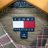 トミーヒルフィガー TOMMY HILFIGER 00S ロゴ刺繍 タータンチェック BDシャツ メンズ import:S