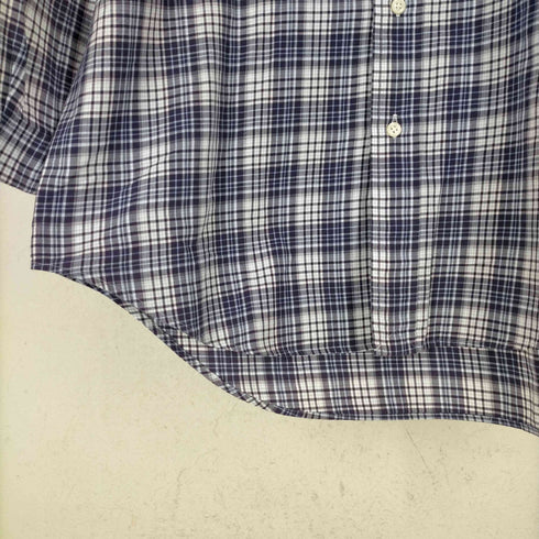 ラルフローレン RALPH LAUREN 90-00s BLAKE ポニー刺繍 タータンチェックオックスフォードシャツ メンズ JPN:L