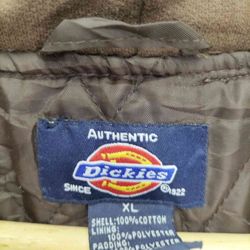 ディッキーズ Dickies 90s 裏キルティング フード付き ネルシャツ ブルゾン ジャケット メンズ import:XL